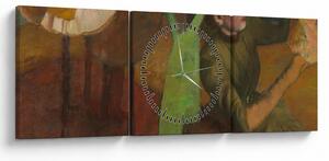 Tablou - Edgar Degas, The Millinery Shop, reproducere (cu ceas) (90x30 cm)