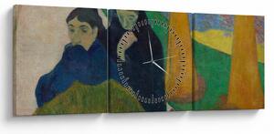 Tablou - Paul Gauguin, Arlésiennes (Mistral) , reproducere (cu ceas) (90x30 cm)