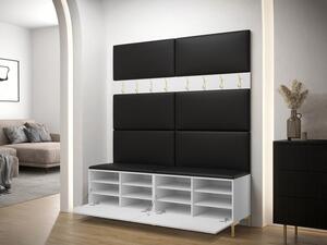 Set mobilier hol Frisala II (Negru + Manila 18). 1060424