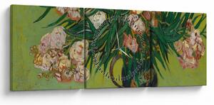 Tablou - Vincent van Gogh, Oleanders, reproducere (cu ceas) (90x30 cm)