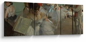 Tablou - Edgar Degas, The Dance Class, reproducere (cu ceas) (90x30 cm)
