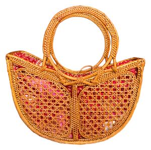 GEANTĂ RATAN ALICE HANDMADE