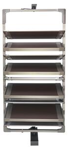 Suport pantofi rotativ ROYAL, 12 rafturi, H 1965-2065 mm