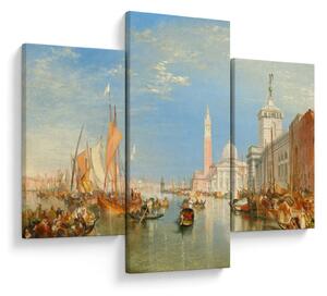 Tablou - Joseph Mallord William Turner, Venice the Dogana and San Giorgio Maggiore, reproducere (90x60 cm)