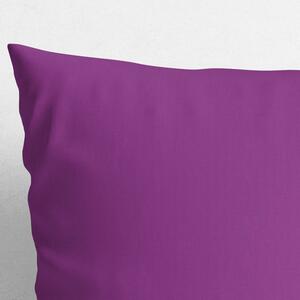 Goldea față de pernă din 100% bumbac - violet 50 x 50 cm