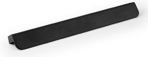 Maner pentru mobila Flapp Aluminium, finisaj negru periat, L:70 mm