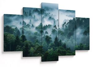 Tablou - Pădure în Ceață (150x105 cm)