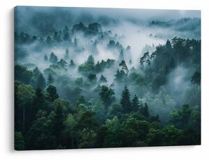 Tablou - Pădure în Ceață (70x50 cm)