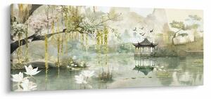 Tablou - Lac Chinezesc (120x50 cm)