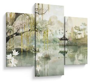 Tablou - Lac Chinezesc (90x60 cm)