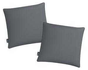Set 2 buc perne de exterior EMPARO 50x50 cm, gri inchis