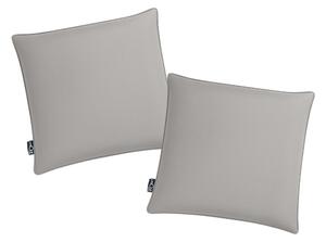 Set 2 buc perne de exterior CALINO 45x45 cm, gri deschis