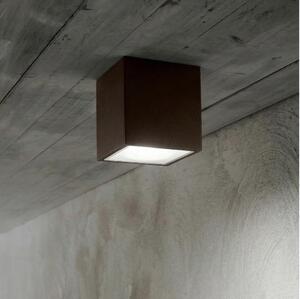 Ideal Lux TECHO - spot exterior 1xGU10/20W/230V 15x15 cm IP54 maro