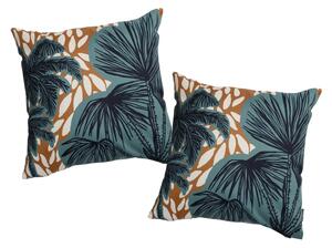 Set 2 buc perne de exterior JUNGARO 45x45 cm, multicolor