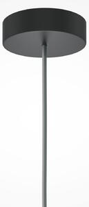 Maytoni lampă suspendată Kyoto, negru, Ø 10 cm, marmură, sticlă, reglabil, Negru, Camera de zi / sufragerie, Marmură