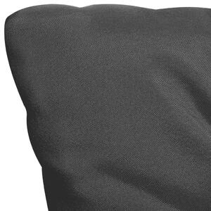 Pernă pentru balansoar, negru și gri, 120 cm, material textil