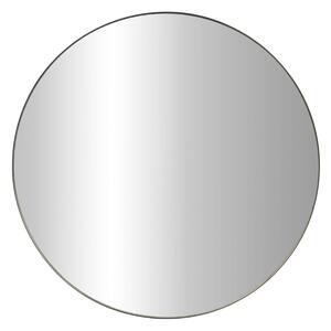 Oglindă rotundă NOOR, ramă metalică, culoare neagră, Ø 80 cm