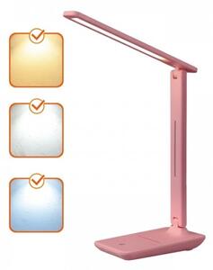 LED Lampă de masă dimerizabilă NOBLITE N LED/7W/230V 3000/4000/6500K roz