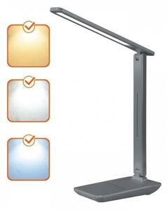 Lampă de birou LED dimabilă NOBLITE N LED/7W/230V 3000/4000/6500K gri