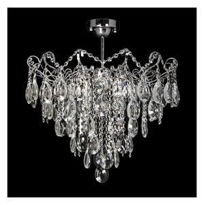 Candelabru din cristal pe tijă 6xE27/60W/230V