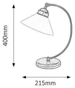 Rabalux 2702 - Lampa de masa MARIAN 1xE27/60W/230V