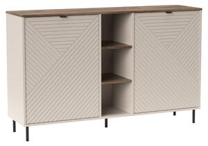 Comoda cu polite, casmir stejar castello, EYCO 2D