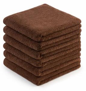 Set 6 prosoape baie bumbac 100%, 70x140 cm - moi si absorbante