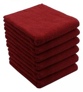 Set 6 prosoape baie bumbac 100%, 70x140 cm - moi si absorbante