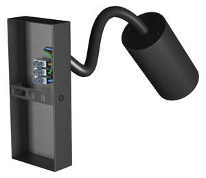 Spot de perete SQUALLA VARIOSA 1xGU10/10W/230V negru