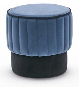 Taburet Rose Pouf albastru