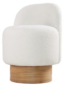 Taburet Monre Teddy Alb