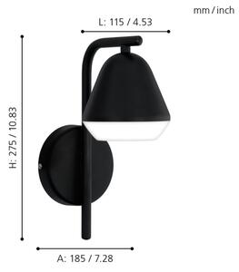 Eglo 99034 - Aplica de perete LED PALBIETA 1xGU10/3W/230V