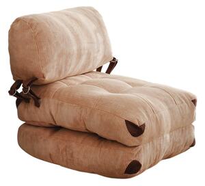 Fold Scaun Kadife Camel