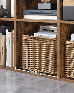 Biblioteca Vasagle, Model Marshall, 65.5x30x129.5 cm, Antic