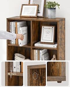Biblioteca Vasagle, Model Marshall, 65.5x30x129.5 cm, Antic
