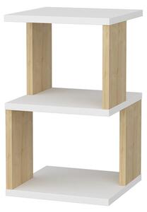 Măsuță de pat Carter White Oak