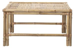 Masuta de cafea de exterior, natur, din lemn de bambus, Sole