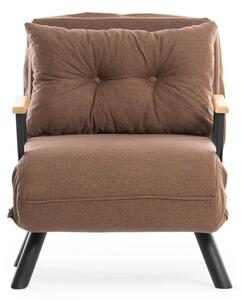 Fotoliu Sando Single Light Brown