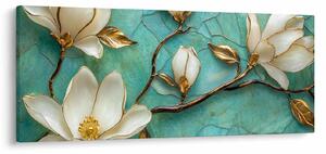Tablou - Magnolii 3D (120x50 cm)