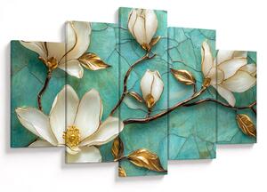 Tablou - Magnolii 3D (150x105 cm)