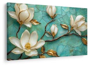 Tablou - Magnolii 3D (90x60 cm)