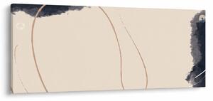 Tablou - Abstractizare bej (120x50 cm)