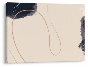 Tablou - Abstractizare bej (70x50 cm)