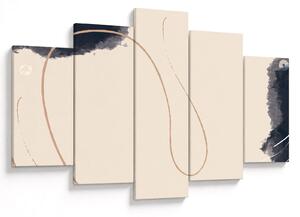 Tablou - Abstractizare bej (150x105 cm)