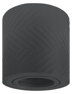 Prezent 71111 - Spot LOTAR 1xGU10/50W/230V, diam. 8 cm, negru
