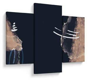 Tablou - Abstracție albastru închis (90x60 cm)