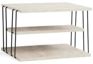 Masă de cafea Lifon Black Travertine