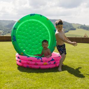 KONDELA Bazin gonflabil pentru copii, verde / model, LOME