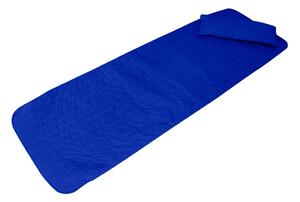 Set saltea si perna pentru sezlong Bedora Summer 60x190 cm, Albastru