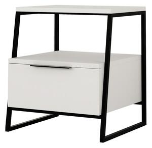 Măsuță de noptieră Pal White 2